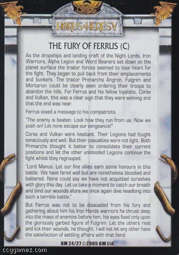 The Furry of Ferrus (c)